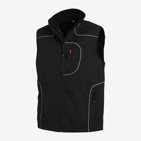 MARTIN Softshell-Weste schwarz