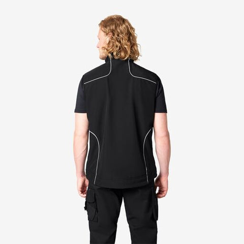MARTIN Softshell-Weste schwarz