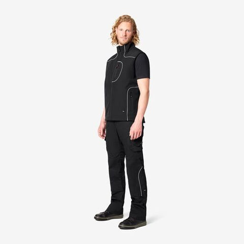 MARTIN Softshell-Weste schwarz
