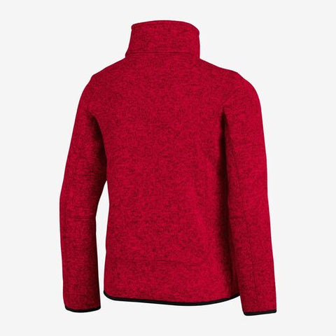MATS Strick-Fleece-Jacke Kinder anthrazit