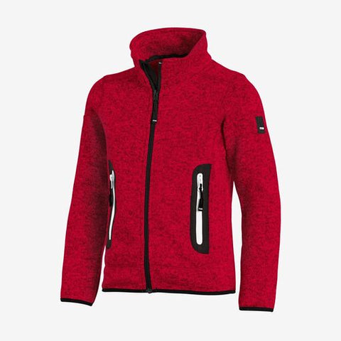MATS Strick-Fleece-Jacke Kinder anthrazit