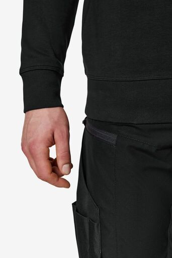 PELLE Sweatshirt mit FHB-Logo schwarz