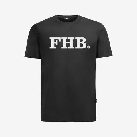 PHIL T-Shirt mit FHB-Logo schwarz