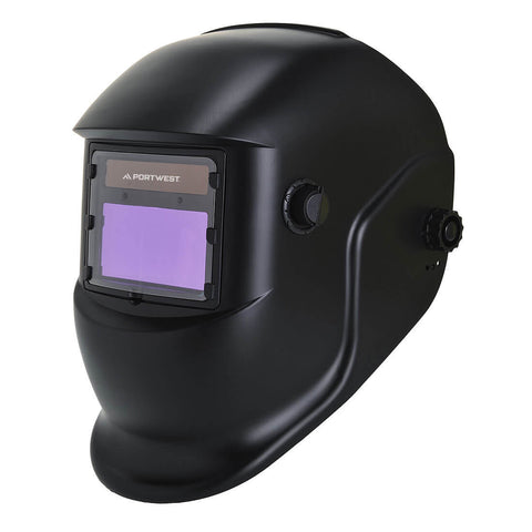 BizWeld Schweißerhelm Schwarz
