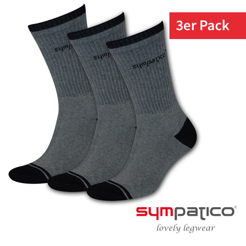 Sympatico Sportsocke 3er Pack | Perfekt für die Arbeit