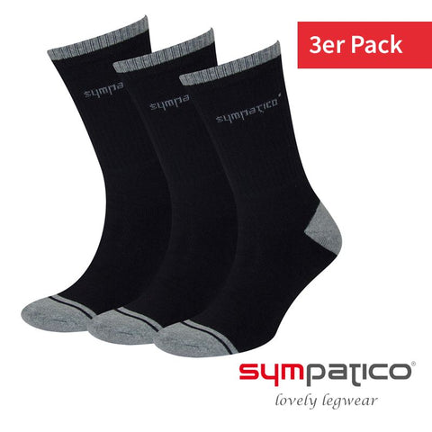 Sympatico Sportsocke 3er Pack | Perfekt für die Arbeit