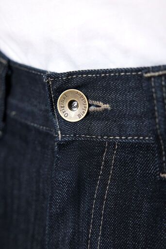 WILHELM Stretch-Jeans Arbeitshose schwarzblau