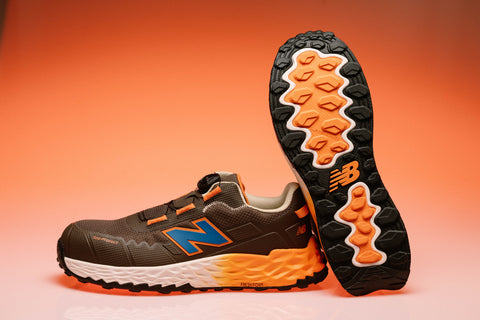 New Balance Cremorne BOA, Sicherheitsschuhe, chocolate / orange, Weite 2E, EN ISO 20345