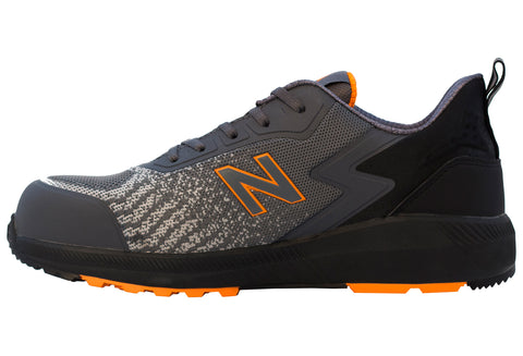 New Balance Speedware, Halbschuhe, S1 P SRC, grau / orange